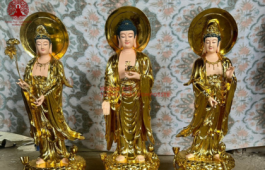 Tượng Phật Hoàng Phi - Đơn vị điêu khắc tượng Phật Composite uy tín tại Tphcm 