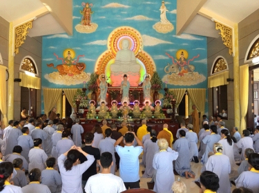 Lễ an vị bộ Tượng Tây Phương Tam Thánh Composite cần chuẩn bị những gì và thực hiện ra sao?