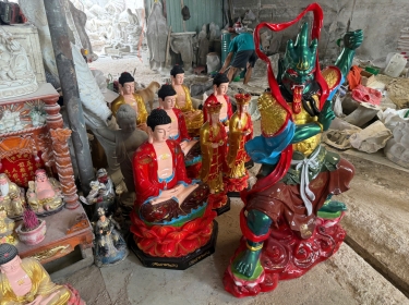 Những điều cần biết về chế độ bảo hành và vận chuyển khi mua Tượng Phật Composite Hoàng Phi