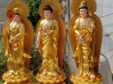 Những mẫu tượng Phật composite đẹp chuyên dùng cho chùa và điện thờ