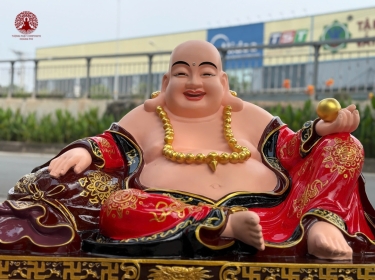 Các dáng Tượng Phật Di Lặc Composite phổ biến và ý nghĩa phong thủy