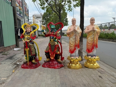 Vị trí đặt Tượng Tiêu Diện Hộ Pháp Composite đúng cách theo quan niệm dân gian và Phật giáo