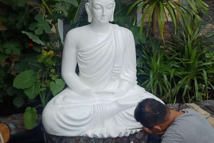 Bảo quản tượng Phật composite