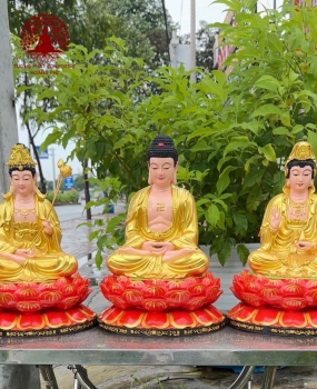 Tượng Phật Tây Phương Tam Thánh 1277