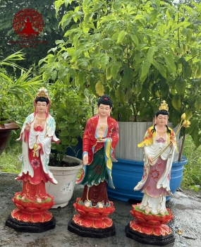 Tượng Phật Tam Thánh 01