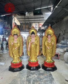 Tượng Phật Tam Thánh 05