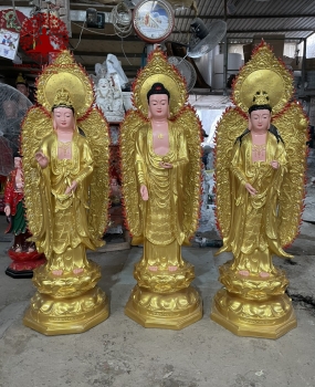 Tượng Phật Tam Thánh 07