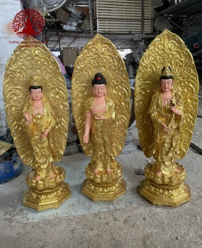 Tượng Phật Tam Thánh 11