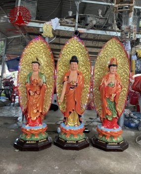 Tượng Phật Tam Thánh 13