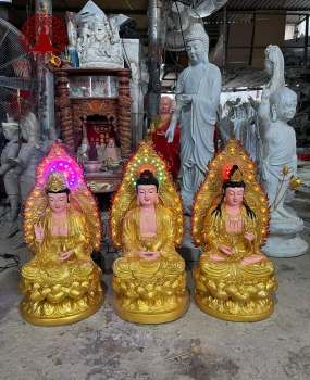 Tượng Phật Tam Thánh 14