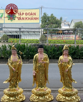 Tượng Phật Tây Phương Tam Thánh A2