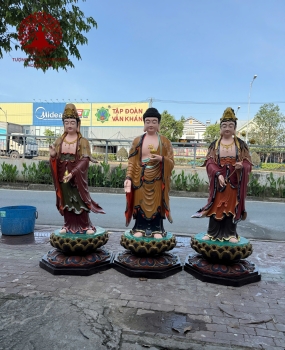 Tượng Phật Tây Phương Tam Thánh 15