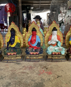 Tượng Phật Dược Sư Và Ngũ Phương 1036