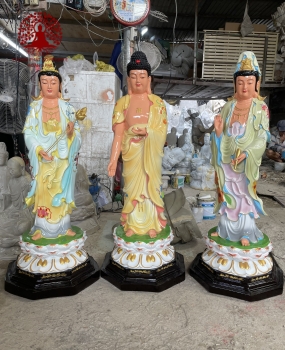 Tượng Phật Tây Phương Tam Thánh 1193