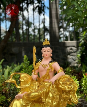 Tượng Phật Văn Thù Phổ Hiền 1071