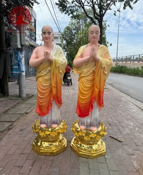 Tượng Phật A Nan + Ca Diếp 06