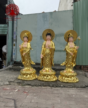 Tượng Phật Tây Phương Tam Thánh 1243