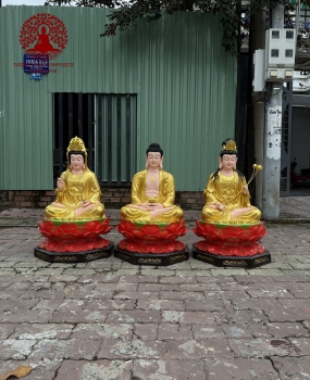 Tượng Phật Tây Phương Tam Thánh 1251