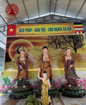 Tượng Phật Tây Phương Tam Thánh 1246