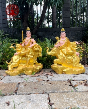 Tượng Phật Văn Thù Phổ Hiền 1282