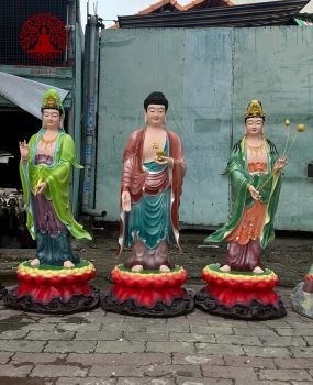 Tượng Phật Tây Phương Tam Thánh A3