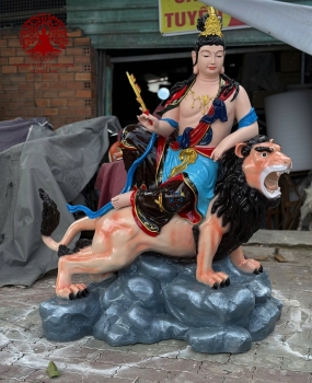 Tượng Phật Văn Thù Phổ Hiền A2