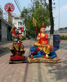 tượng phật địa tạng đế thính