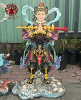 tượng phật vi đà hộ pháp