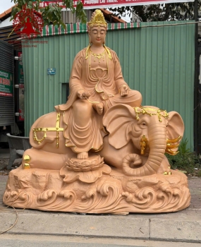 tượng phật phổ hiền bồ tát