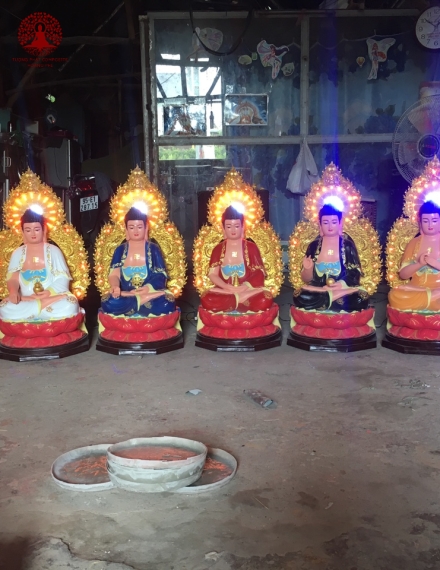 Tượng dược sư+ ngũ phương