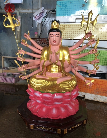 Tượng Thiên Thủ Thiên Nhãn + Chuẩn Đề
