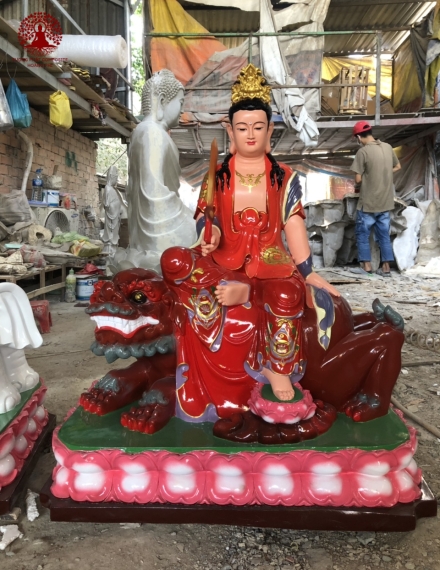 Tượng Văn thù và Phổ hiền