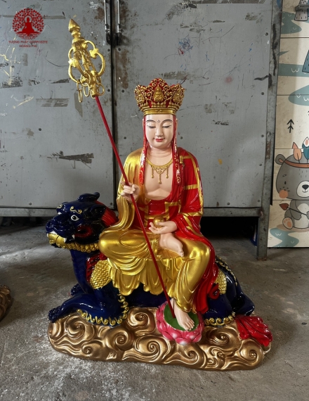 Tượng Phật Địa Tạng Ngồi Đế Thính 1108