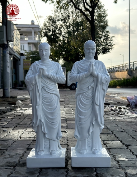 Tượng Phật Anan + Ca Diếp 02