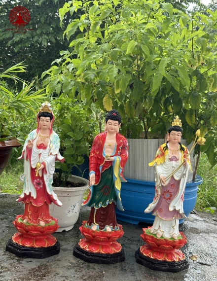 Tượng Phật Tam Thánh 01