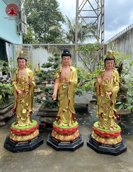 Tượng Phật Tam Thánh 03