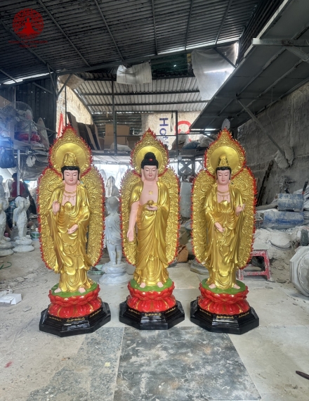 Tượng Phật Tam Thánh 05