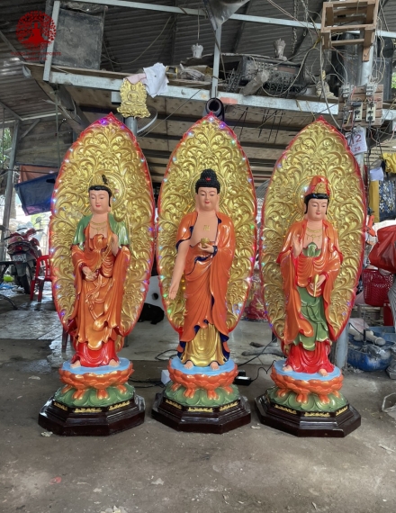 Tượng Phật Tam Thánh 13