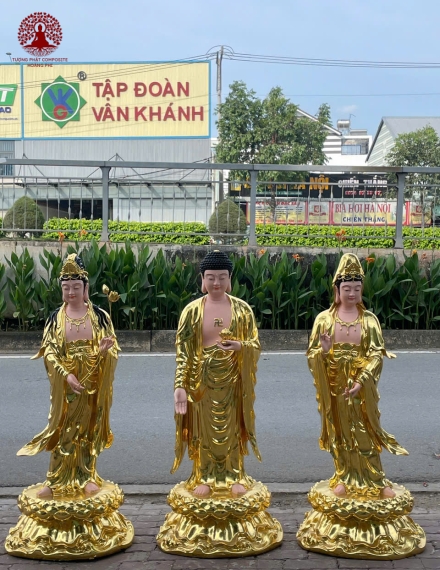 Tượng Phật Tây Phương Tam Thánh A2