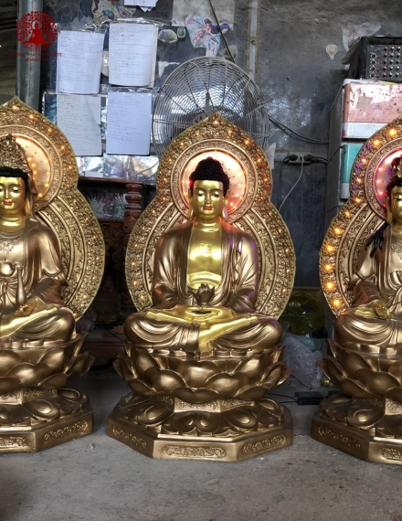 Tượng Phật Tây Phương Tam Thánh 17