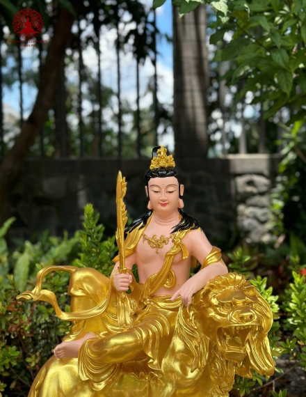 Tượng Phật Văn Thù Phổ Hiền 1071