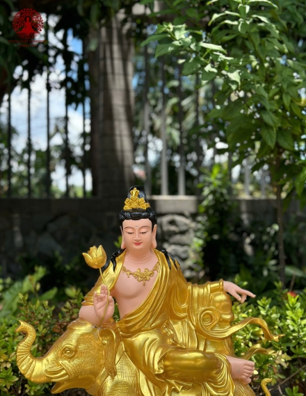 Tượng Phật Văn Thù Phổ Hiền 1070
