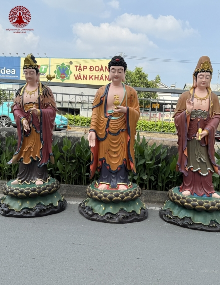 Tượng Phật Tây Phương Tam Thánh 1264