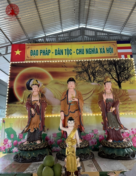 Tượng Phật Tây Phương Tam Thánh 1246