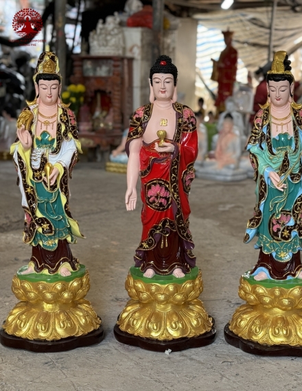 Tượng Phật Tây Phương Tam Thánh 22