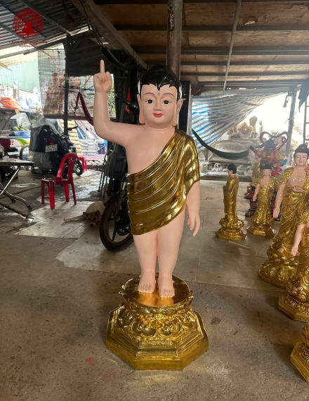 Tượng Phật Đản Sanh 02