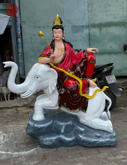 Tượng Phật Văn Thù Phổ Hiền A3