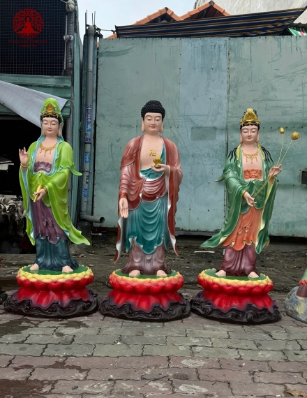 Tượng Phật Tây Phương Tam Thánh A3