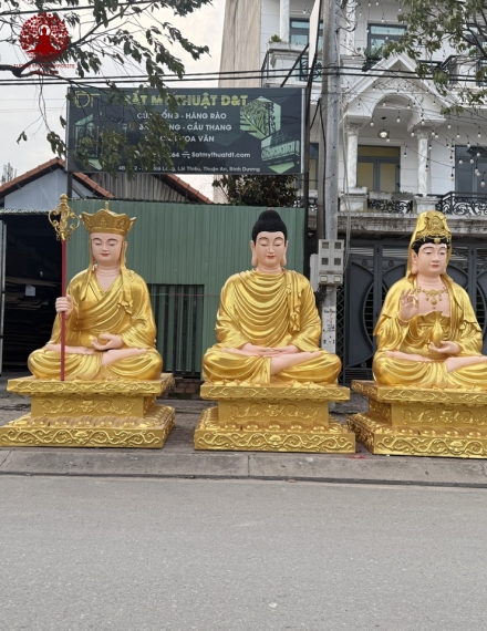 tượng phật tây phương tam thánh