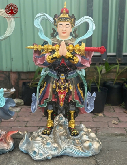 tượng phật vi đà hộ pháp